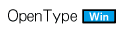 Windows版OpenType