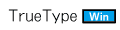 Windows版TrueType
